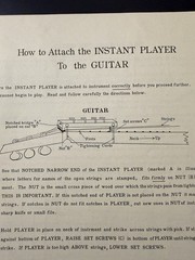 1925 Reed’s Instant Noteless Player Guitar Instruction Book Ferry & Co Chicago