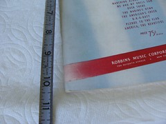 NEW Vtg 40s Robbins Music Corp Choral Patriotic AMERICA USA Song Book HUGO FREY