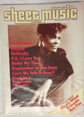 Sheet Music Magazine 1986-1987 Piano Guitar Rare Vintage Excellent Job Lot of 9