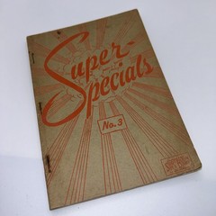 Vintage Super Specials, Number Three Music Book 1941 ￼