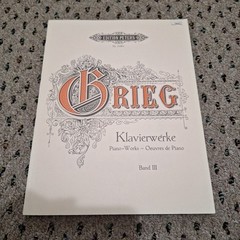 Edition Peters Grieg Piano Works Vol. 1, 2 And 3
