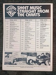 DONNA SUMMER Sheet Music THE WOMAN IN ME 1982 8 Pages Warner Bros. VERY GOOD