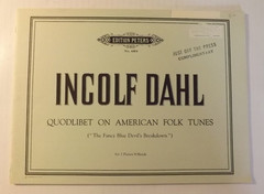 Edition Peters Organ Music Lot: Cesar Franck + Ingolf Dahl + 8o Chorale Preludes
