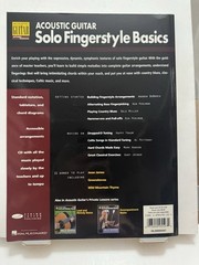 Acoustic Guitar Solo Fingerstyle Basics, Songbook w/CD