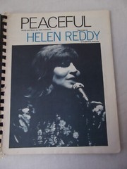 vtg Peaceful by Ken Rankin Helen Reddy organ music book 144 pages