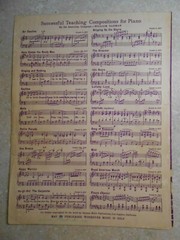 IN A CATHEDRAL PRELUDE FOR PIANO BY JOHN VICTOR EVERS SHEET MUSIC 1939 L01B
