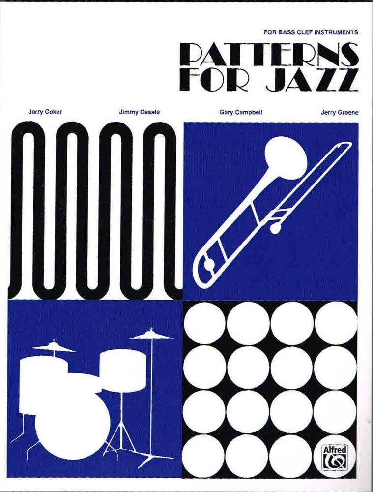 Patterns for Jazz for Bass Clef Instruments (SB72)