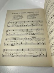 Mills Music Inc 1950 Christmas Music For Piano Solo Songbook June Weybright