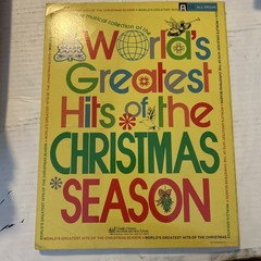 World&rsquo;s Greatest Hits of the Christmas Season Sheet Music Book Charles Hansen