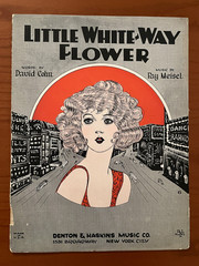 Little White Way Flower sheet music, 1924, By David Cohn/Ray Meisel