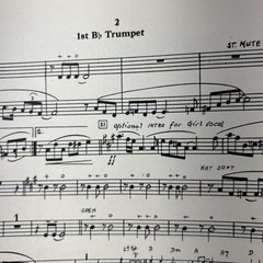 Surprise Party by Hilliard and Bishop Sheet Music Piano Trumpet Sax