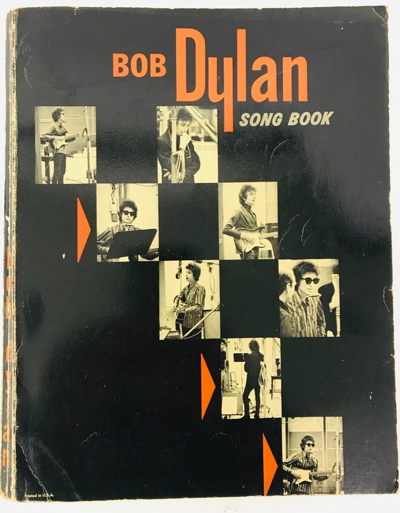 Vintage 1965 Bob Dylan Song Book Music Collection Sheets By M Witmark & Sons