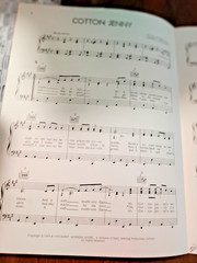 SHEET MUSIC COTTON JENNY FEATURED ANNE MURRAY 1971