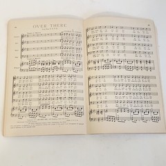 Vintage 1940s Patriotic Songs for Mixed Voices Sheet Music Song Book