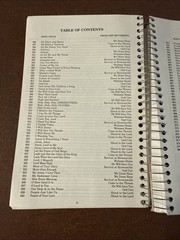 Hosanna! Music Praise Worship Songbook 11 Choruses Hymns 1997 Spiral Bound