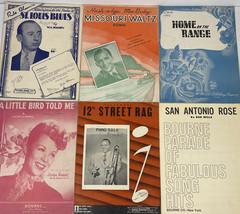 Vintage Piano Sheet Music Songs Solos 1930s-1950s Huge Lot of 120+ Many Genres