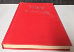 Vintage 1941 Music The Universal Language Hardcover Sheet Music Song Book