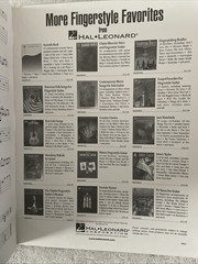 Fingerpicking Classical Guitar Solo Fingerstyle Tab Sheet Music Hal Leonard Book