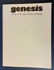 RARE! 1978 GENESIS Trick Of Tail / Wind & Wuthering MUSIC BOOK with MISSPELLING!