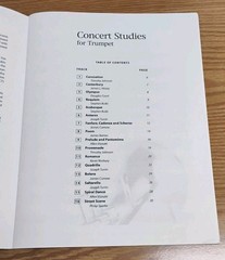 CONCERT STUDIOS FOR TRUMPET 16 NEW STUDIES FROM GRADE 3 THROUGH 6 WITH CD