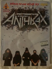Anthrax – Attack of the Killer B&rsquo;s – Guitar Tab / Tablature Book
