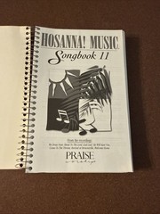 Hosanna! Music Praise Worship Songbook 11 Choruses Hymns 1997 Spiral Bound