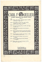 Vintage Hallelujah Chorus from Cantatas Oratorios and Masses for Mixed Voices