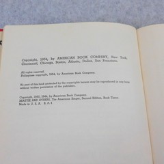 American Singer 2nd Edition Books 1 & 2 Children&rsquo;s Songs Hardcover Vintage