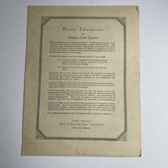 Lot of 8 Progressive Series Studies Compositions; Vintage Sheet Music 1923-1926