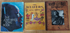 Huge Lot Of Vintage Folk Songbooks Guthrie,Weavers,Baez,J. White,J. Collins,More
