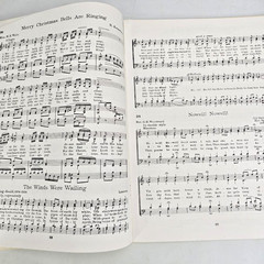 World Famous Christmas Songs Piano Vocal Red Songbook Music Songs 1957 Vtg MCM