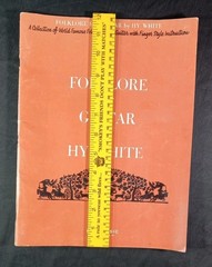1959 Folklore for Guitar☆Hy White☆Music And Lyrics Of Famous Folk Songs