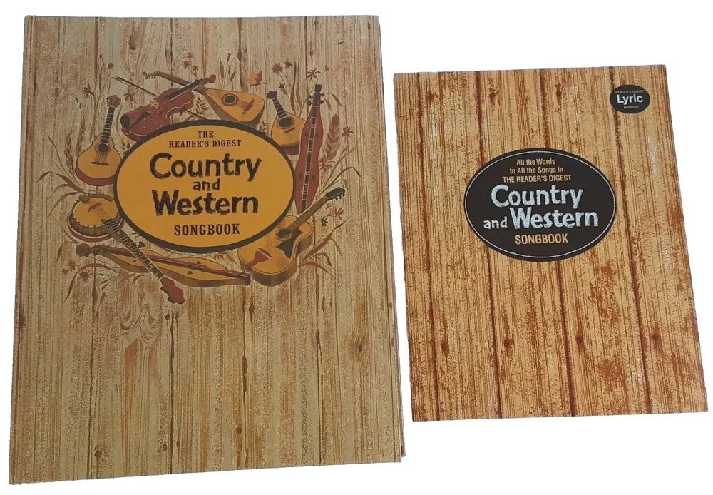 Country Western Songbook & Lyric Booklet All Words of the Songs Readers Digest