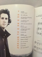 Closer Sheet Music Song Book Josh Groban Piano Vocals Chords Folk Pop M23