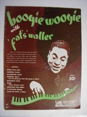 BOOGIE WOOGIE With FATS WALLER Songbook 1941 9 songs 32 pages sheet music book