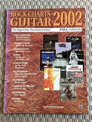 Rock Charts 2002 Guitar Tab Fall Edition- Brand New- Authentic- (115)