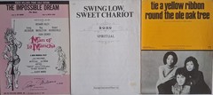 Lot of 40+ 1950s Vintage Sheet Music Pieces – All G or VG Condition