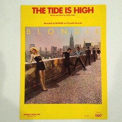 Vintage Piano Sheet Music 1968 The Tide Is High Blondie Debbie Harry