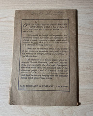 ANTIQUE TWICE 55 COMMUNITY SONGS No.1 The Brown Book SC 1917 C.C. Birchard & Co.