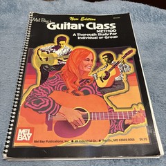 Mel Bays Guitar Class Method Book 1976 144 Pages.