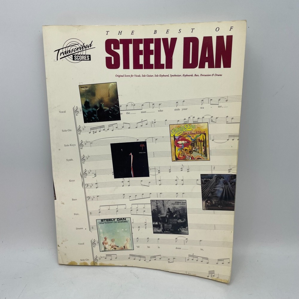 The Best of Steely Dan Tab Book Transcribed Scores MCA Guitar Piano Vocal + More