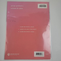 George Gershwin Preludes for Piano Songbook Sheet Music Score Warner Bros, #SM2