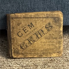 Daniel W. Knowles The Gem of Gems Sacred Songs Song Book for Choir Voice