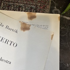 Bela Bartok Viola Concerto Viola and piano Boosey and hawkes 1949