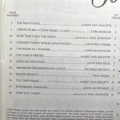 12 Sacred Songs Book and CD Low Voice With Piano Accompaniments