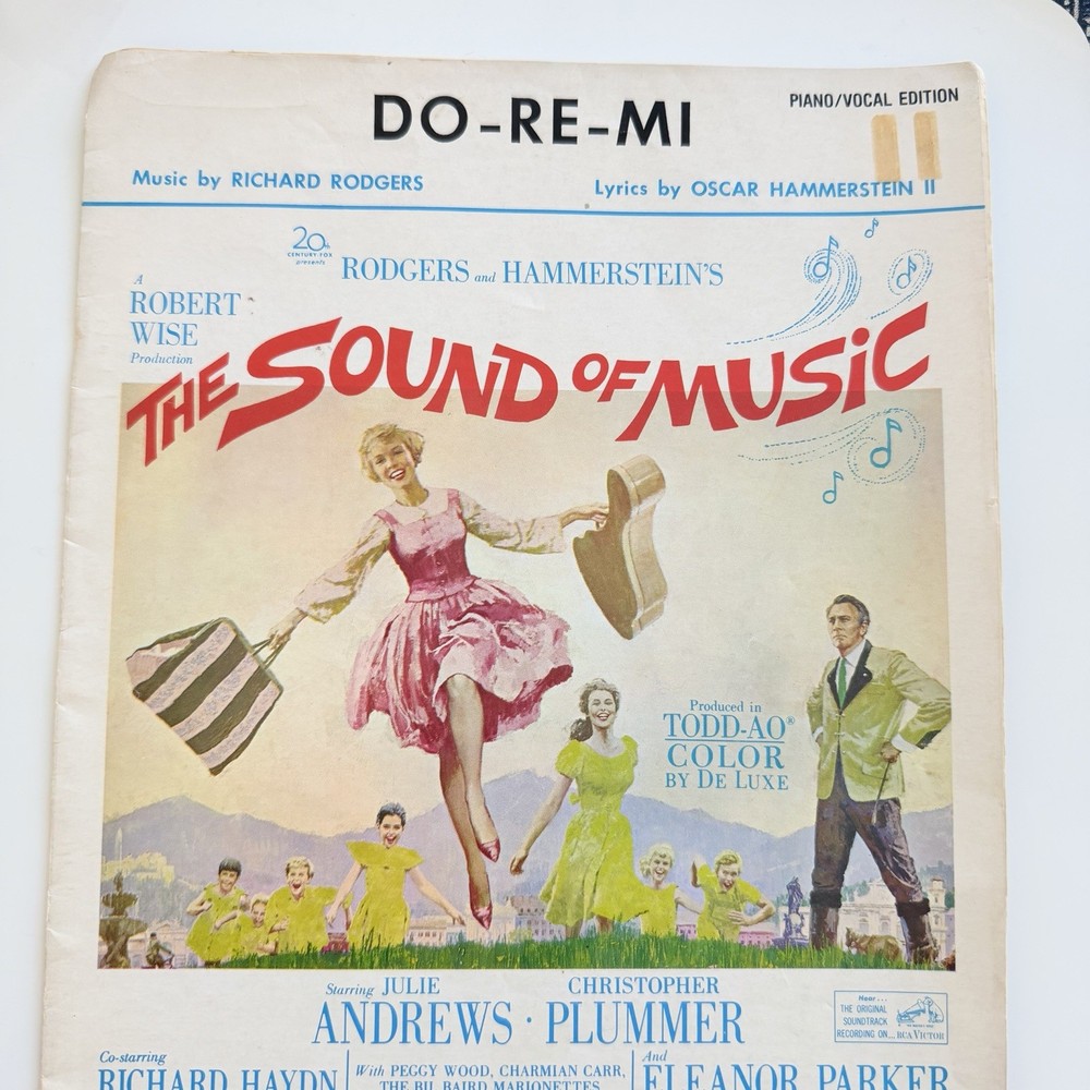 Do-Re-Mi – Sound Of Music 1959 – Sheet Music