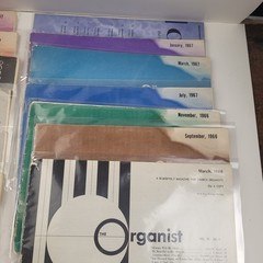HUGE Lot 126 pcs 1950s-2008 Lorenz Publishing The Organist Sheet Music Organ