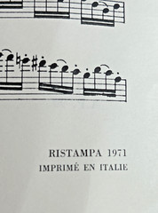 Giulio Briccialdi ~ Op. 31 ~ 6 Grand Studies ~ Flute ~ Italy ~ 1971