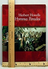 Hymnus Paradisi for SATB Choral Vocal & Piano Sheet Music Book Herbert Howells