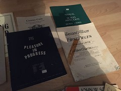 Lot Aprox 29 Antique Sheet Music Books Organ Violin Vocal Mid 1900s Onwards